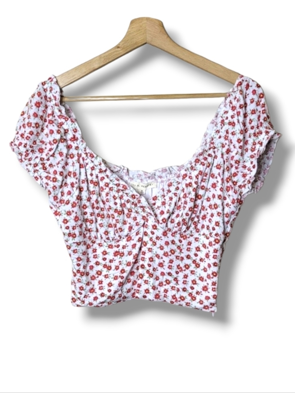NWT PacSun Floral Crop Top